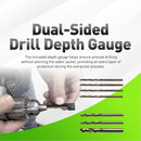 71400 Exhaust Manifold Drill Template Kit For GM LS 4.8L 5.3L 6.0L Alt