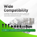 71650 Exhaust Manifold Broken Bolt Drill Template For GM EcoTec 5.3L & 6.2L (Silverado, Sierra, Tahoe, Yukon, Escalade) Alt