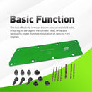 72450 Manifold Bolt Drill Template Kit For Ford 6.2L V8 Super Duty & Raptor Alt