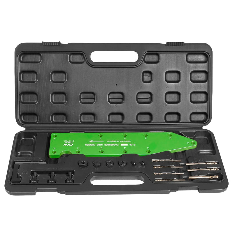 72610 Manifold Drill Template Kit For 3.5L EcoBoost Exhaust Manifold Bolt Removal Alt