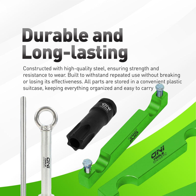 276589014000, 271589023300, 177589000900 Master Camshaft Timing & Injector Puller Kit for M157 M276 M278 Engines Alt