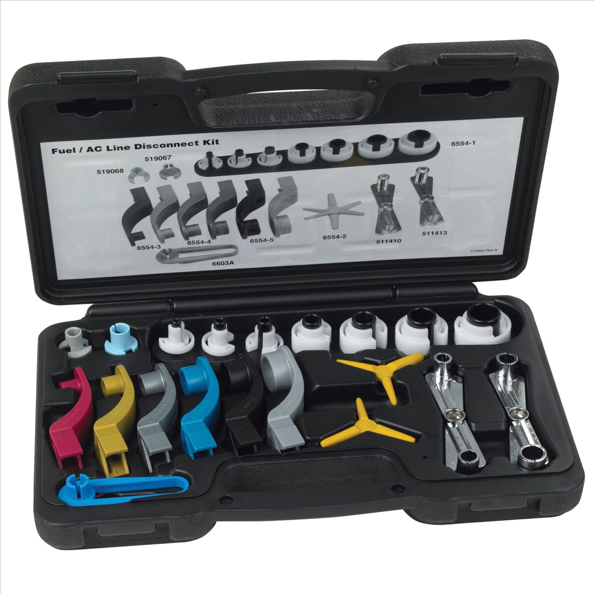 OTC 6554 Fuel Line Disconnect; AC Line Disconnect; Topside