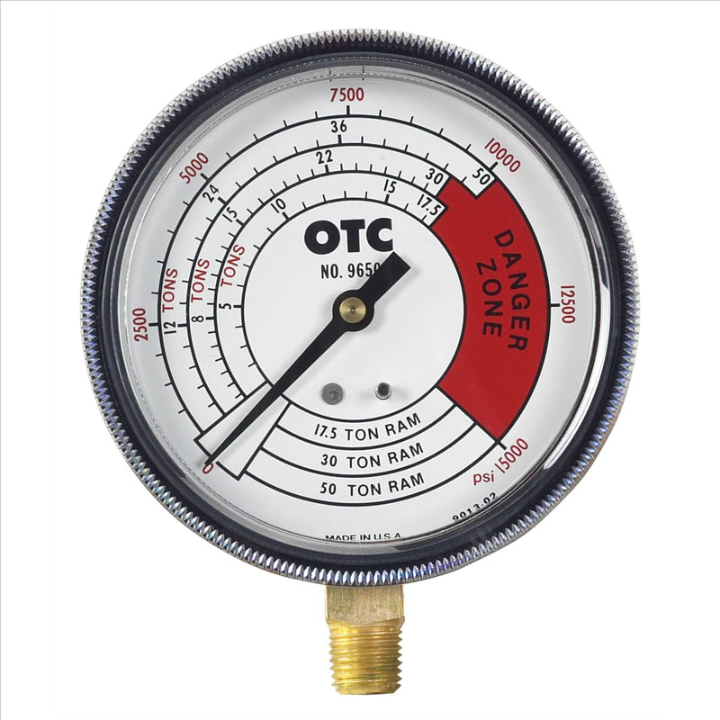 GAUGE PRESSURE AND TONNAGE 4 SCALES
