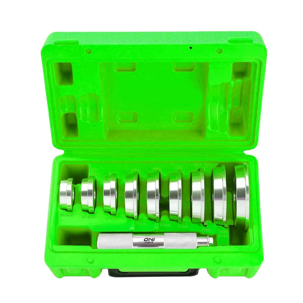 ONI713U OTC 4507, 648996, 37119 Bearing Race & Seal Driver Set, 10-Piece For Installing Wheel Bearing Races & Seals (1.565–3.180 In, Aluminum Drivers) Alt