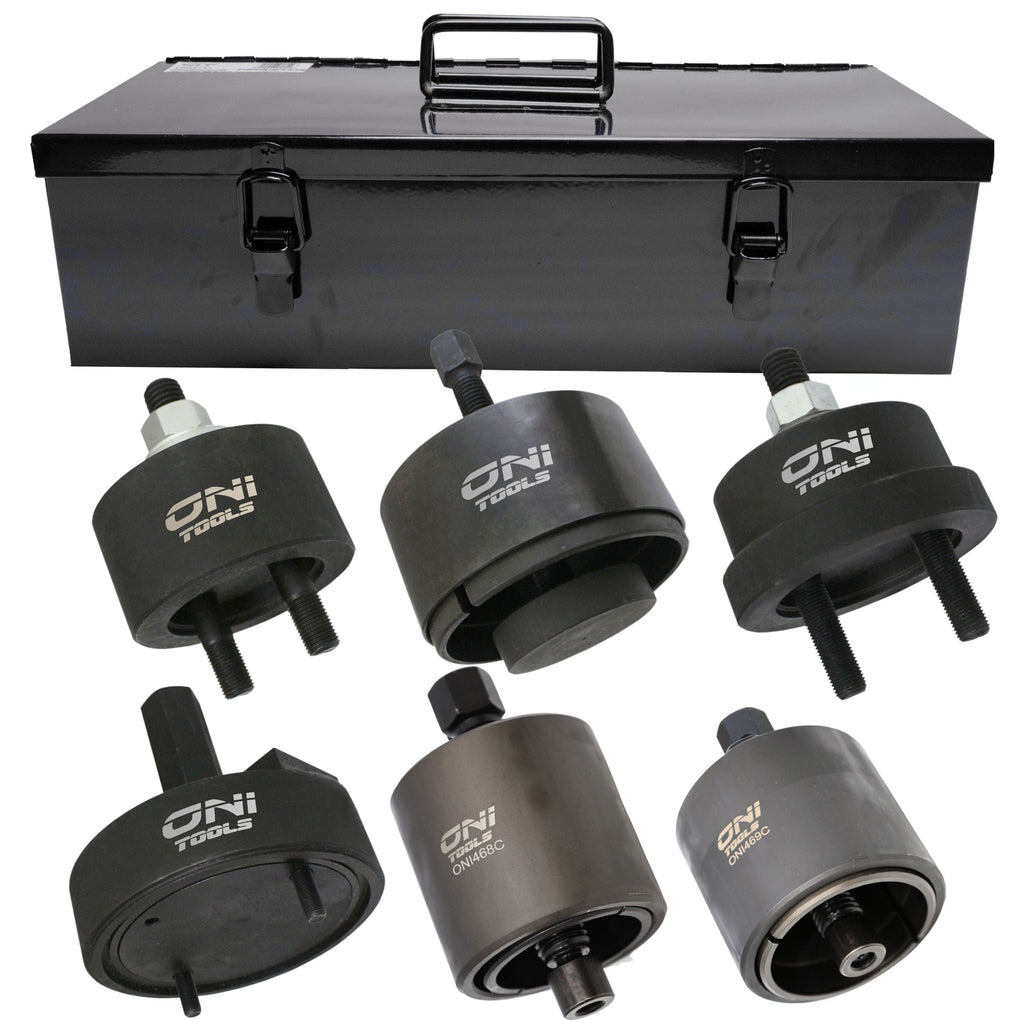 MO-Auto Crankshaft Front & Rear Seal Installer Tool Set – For Ford Powerstroke 4.5L, 6.0L, 6.4L – 2-Piece (303-1259 & 303-770)