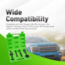 Power Steering Pump Pulley Puller & Installer Set (7pc) For Ford GM Chrysler VW Pressed-On Pump Pulleys OTC 4530 Alt