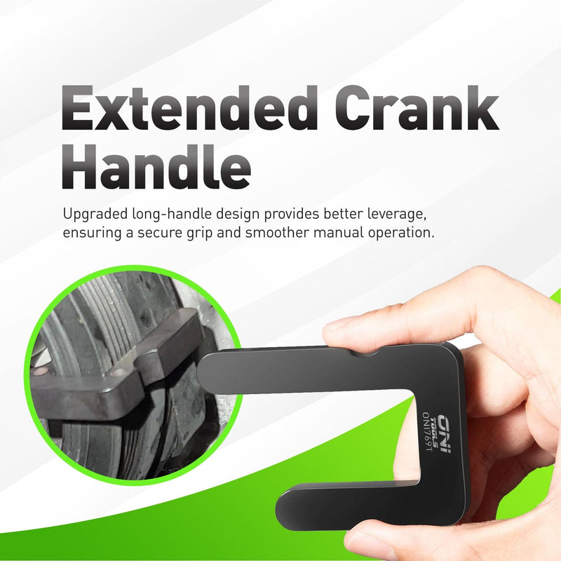 59560 Double-Sided Stretch Belt Installer For GM 5.3L 6.2L 6.6L A/C & Main Pulleys (Silverado Sierra Trucks) Alt