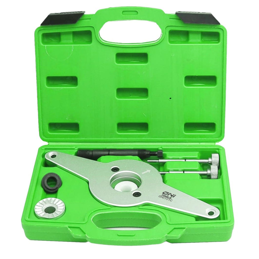 ONI721C T10531 Vibration Damper Holding Tool For EA888 1.8L & 2.0L Crankshaft Pulley Removal & Timing Chain Service Alt