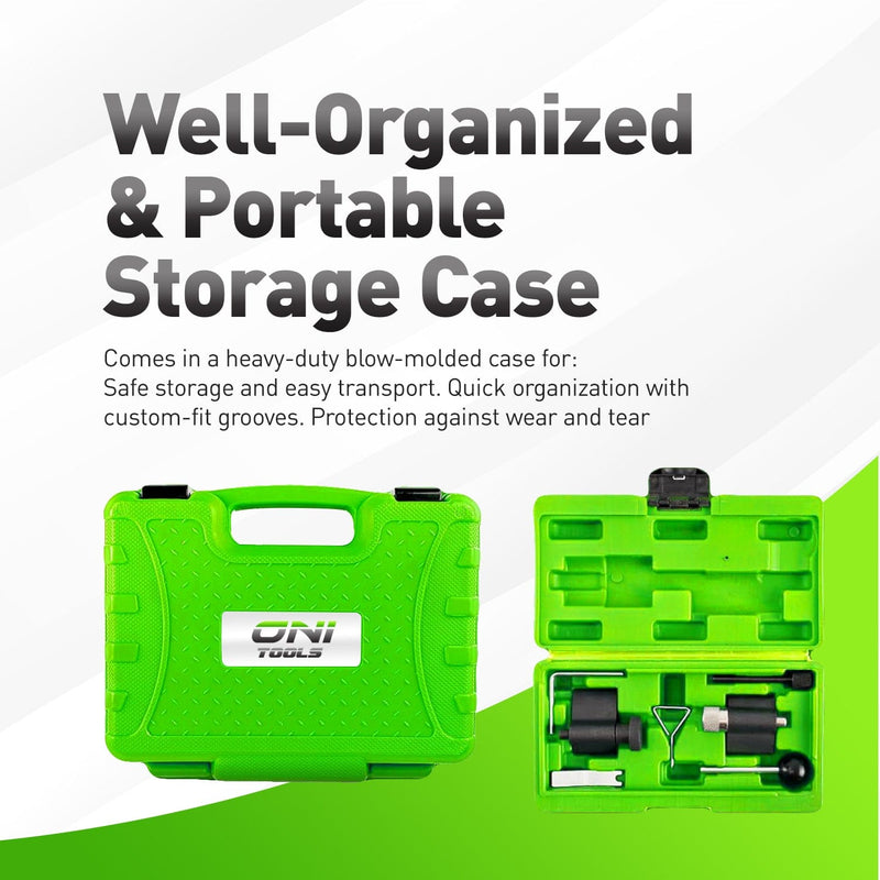 T10050, T10100, T20102, T10060A, T10115 Timing Alignment Tool Kit for VW Audi SEAT Skoda 1.9L–2.0L TDI Alt