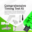 Engine Camshaft Timing Tool Kit, Compatible with Jaguar Land Rover Evoque Ford Edge Escape Volvo Mondeo 2.0T Mustang 2.3T, Replace 303-1595 303-1600 303-1594