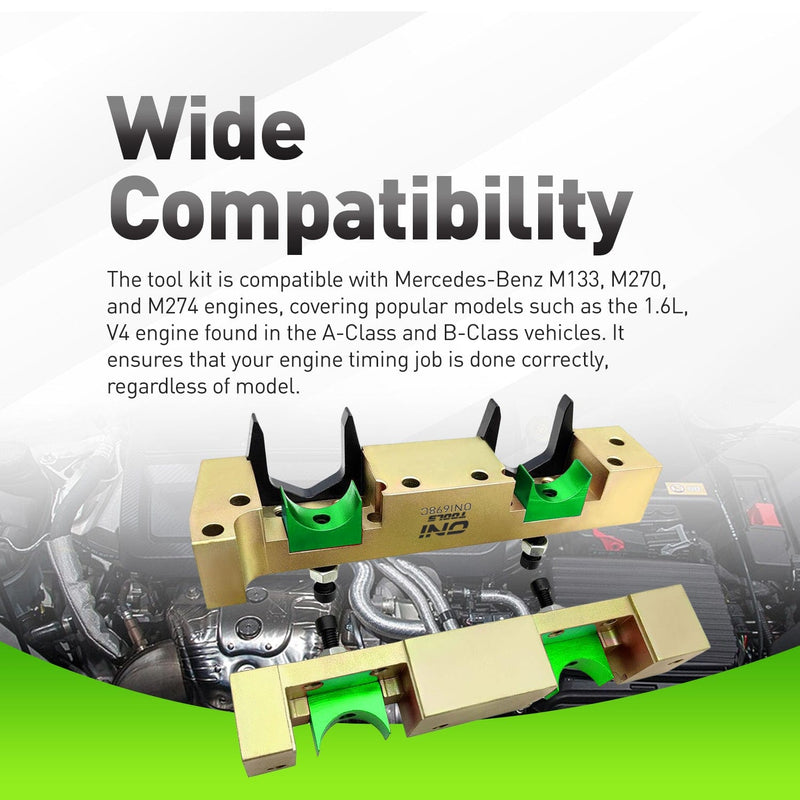 270589016100 Camshaft Timing Tool Kit for M133 M270 M274 1.6L & 2.0L engines 270589006100 Alt