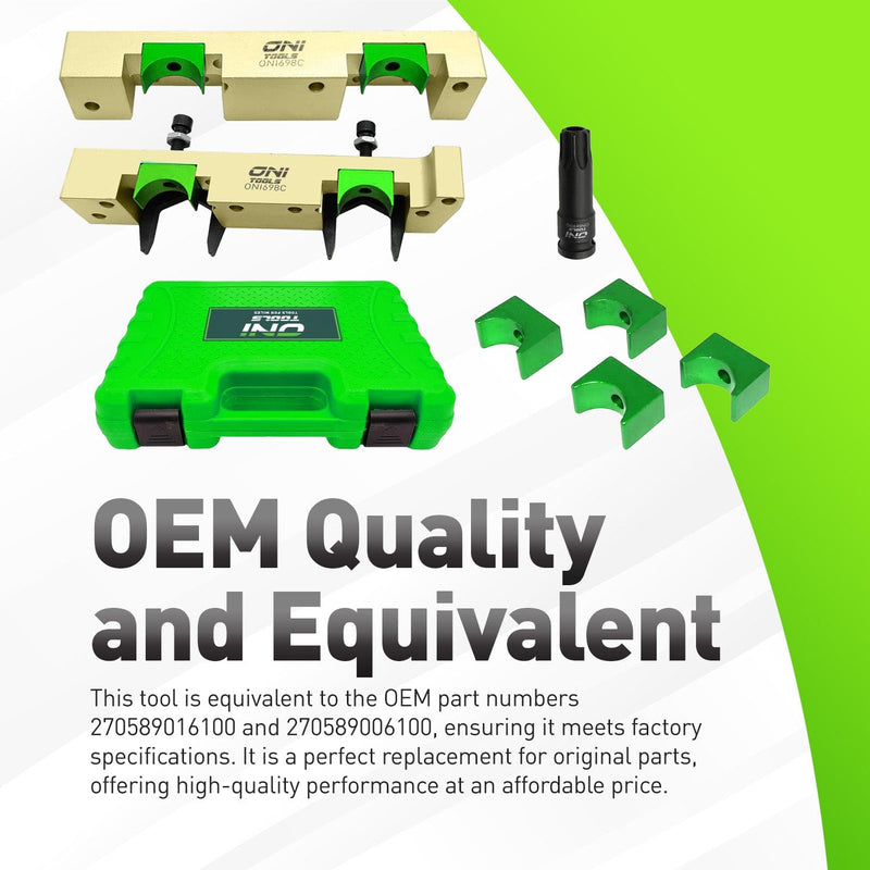 270589016100 Camshaft Timing Tool Kit for M133 M270 M274 1.6L & 2.0L engines 270589006100 Alt