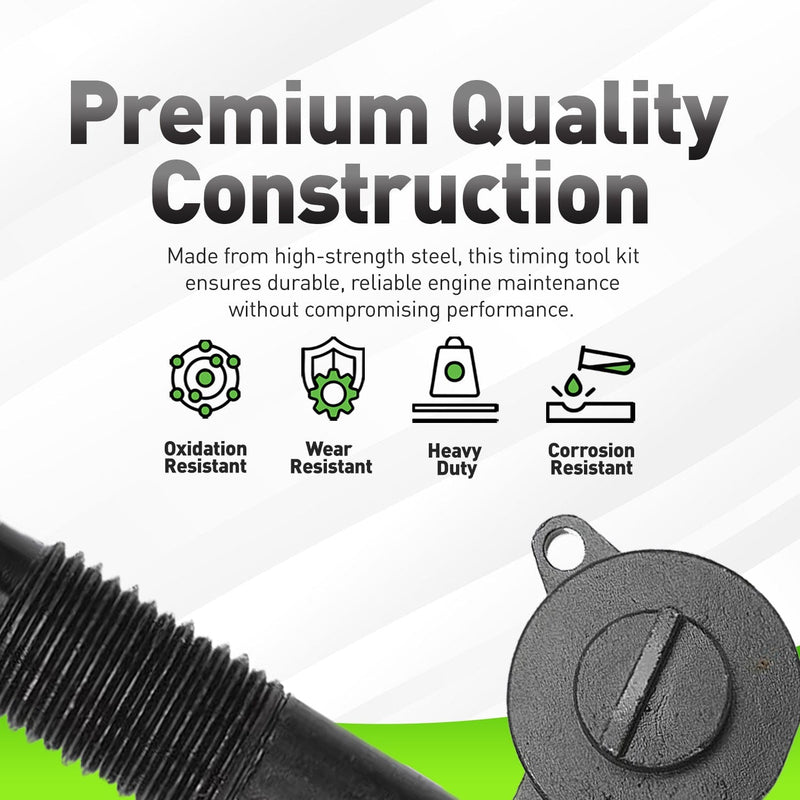 Timing Tool Kit For EA211 VAG VW Audi Skoda Seat 1.0L–1.6L FSI TSI TFSI T10340, T10494, T10499, T10487, T10476, T10477