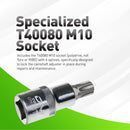 VW Audi Camshaft Timing Lock Tool Kit For 2.0 FSI Engines AWA AXW BHD BMB (A3, Golf, Touran) T10252, T10115, T10020, T40080 Alt