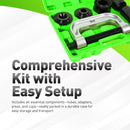 Ball Joint & U-Joint Press Service Kit For Ford 2WD & 4WD Cars & Light Trucks, Dana 44 Axle Service 7249, 4004, T74P-4635-C, J-45270 Alt