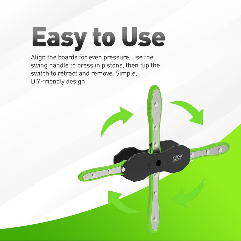 Brake Caliper Press For Single, Dual & Quad Piston Disc Calipers (1.88–3.03 in) Ratcheting 279-5420 Alt