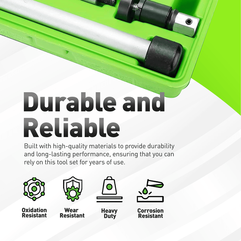 Camshaft Bearing Installer & Remover Set For 1.125" to 2.69" (28.58 - 68.3mm) Bearings Engine Rebuilds J-33049, 8S-2241, 303-017, T65L-6250-A Alt