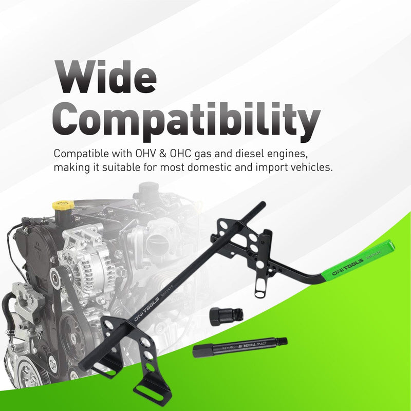 Universal Overhead Valve Spring Compressor Kit For OHV & OHC Engines (GM 2.2 Ecotec, Ford 3.0–5.0 4V) 303-1418, OTC 4573 Alt