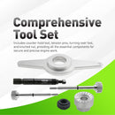 T10531 Vibration Damper Holding Tool For EA888 1.8L & 2.0L Crankshaft Pulley Removal & Timing Chain Service Alt