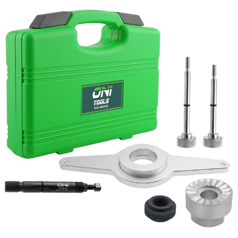 T10531 Vibration Damper Holding Tool For EA888 1.8L & 2.0L Crankshaft Pulley Removal & Timing Chain Service Alt