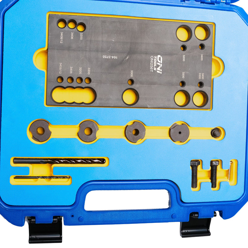 Oni Tools-ONI256T-CAT C9 C15 C16 C18 C27 C32 Stud Removal & Repair Tool Kit 6V-9050