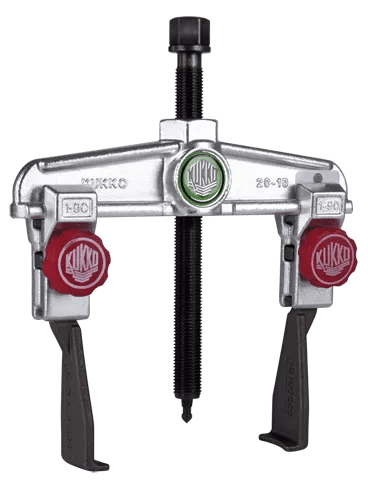 Kukko 20-10+S Universal 2-Jaw Puller With Narrow Jaws 1 3/16 - 4 3/4inch (30 - 120mm)