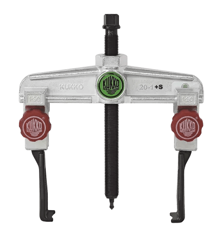Kukko 20-1+S Universal 2-Jaw Puller With Narrow Quick Adjusting Jaws 1 3/16 - 3 1/2inch (30 - 90mm) - Oni tools