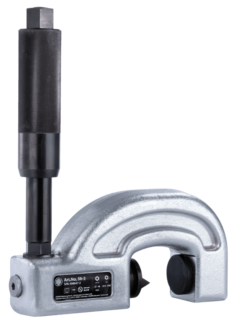 Kukko 56-3 Single-Edged Grease Hydraulic Nut Splitter 1 116 - 1 78 inch (27 - 46 mm)