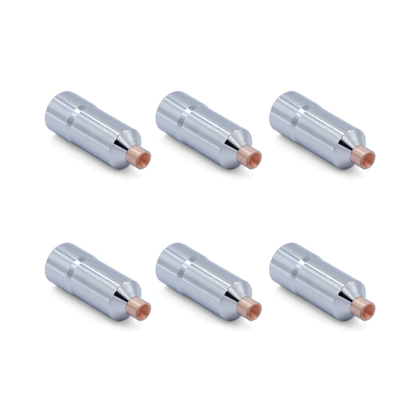 Hino Truck Fuel Injector Nozzle Cups Sleeves Set of 6 S111761190