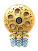 Oni Tools-ONI326M-GD-Ducati Dry Clutch Pressure Plate & Springs Cap Bolts Kit With Teeth