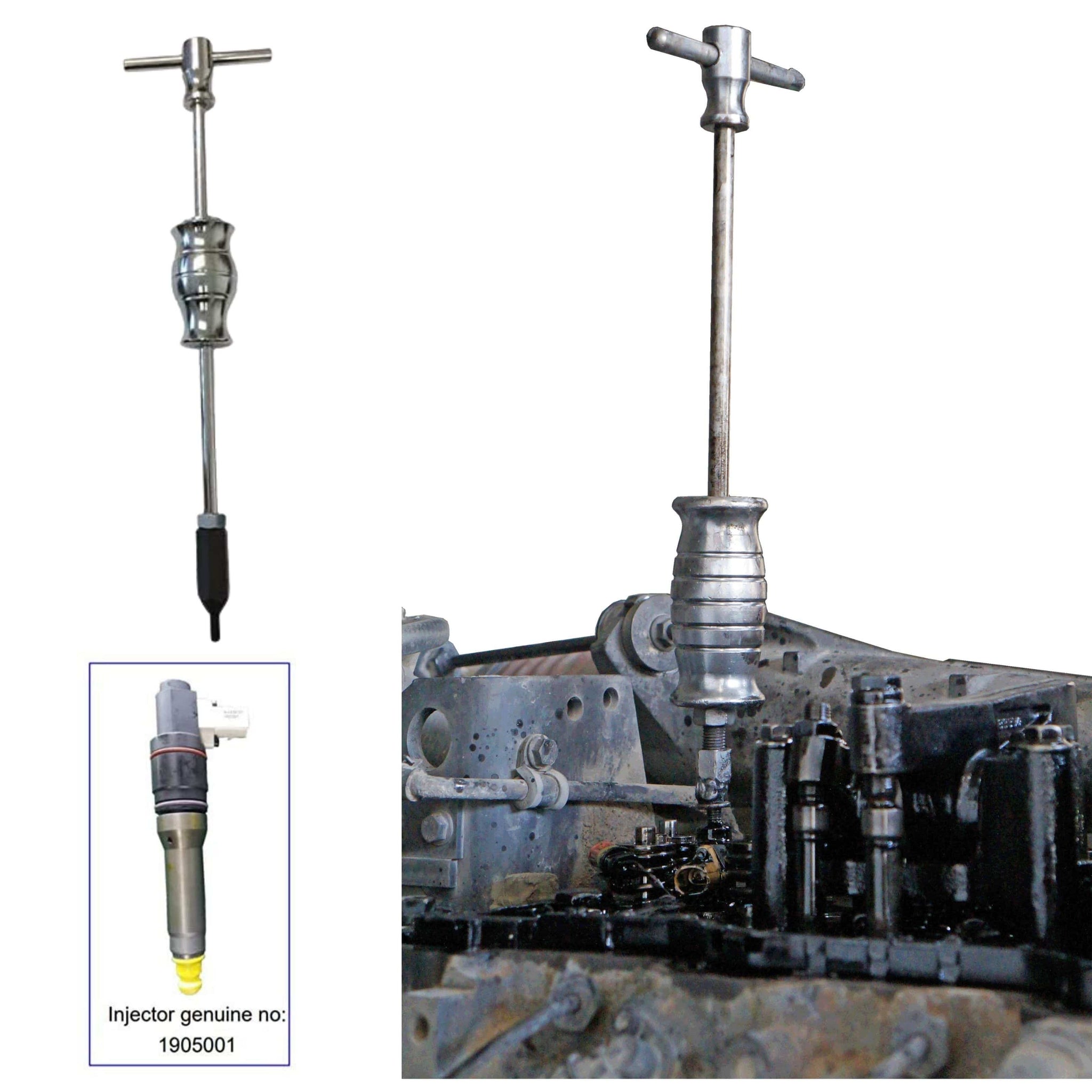 Paccar MX13 DAF Injector Remover & Valve Spring Compressor Tool Kit